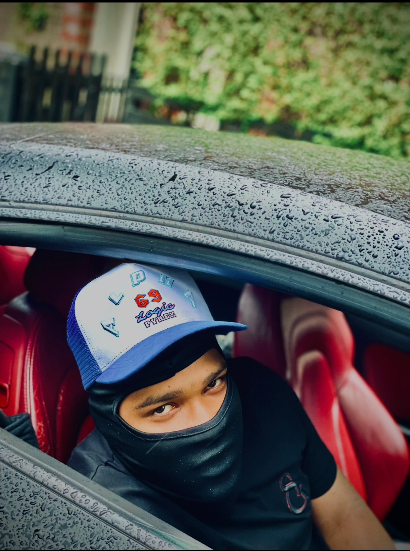 Alpha Pyrex Blue Trucker Cap
