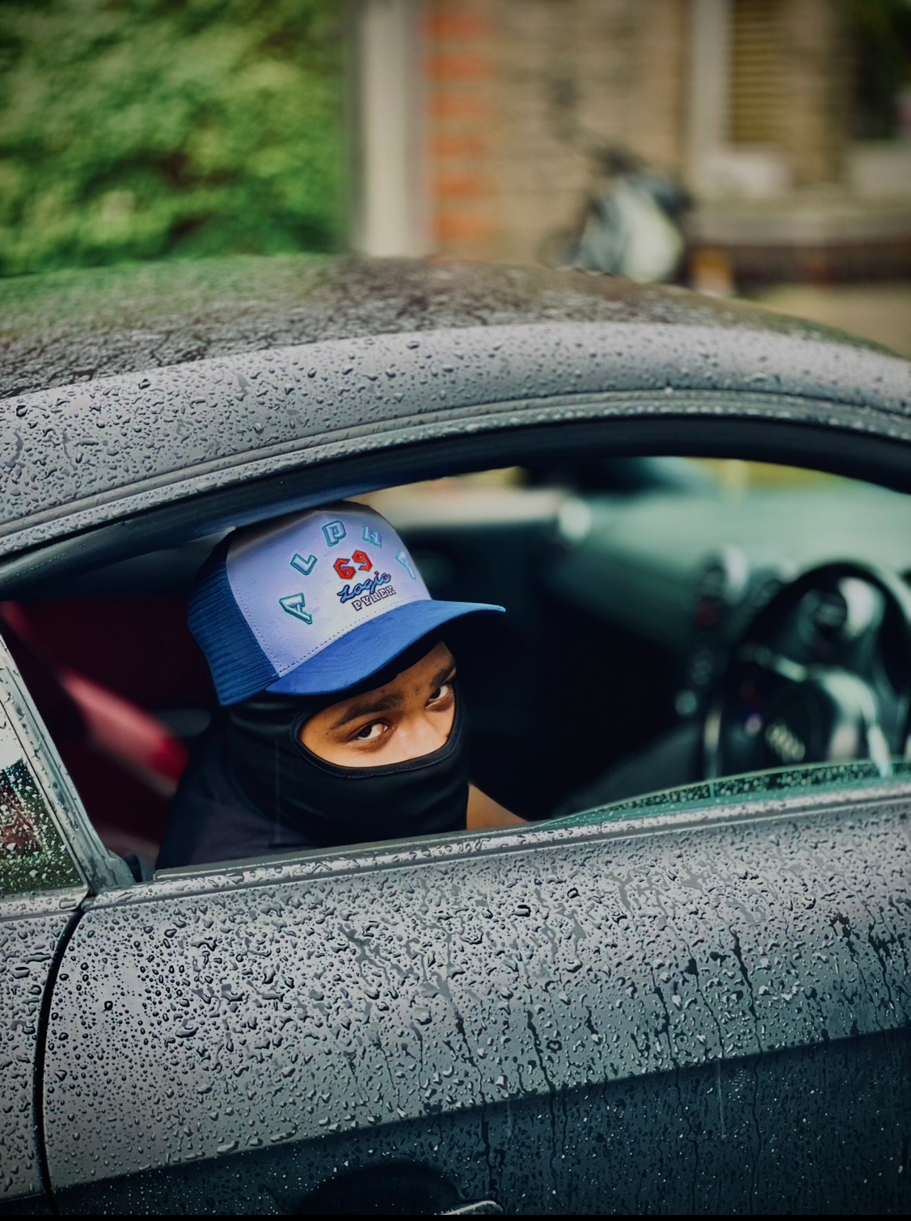 Alpha Pyrex Blue Trucker Cap