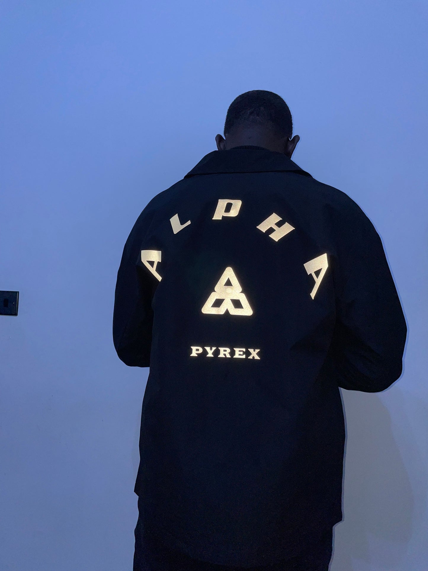 Alpha Pyrex Reflective Shirt Jacket