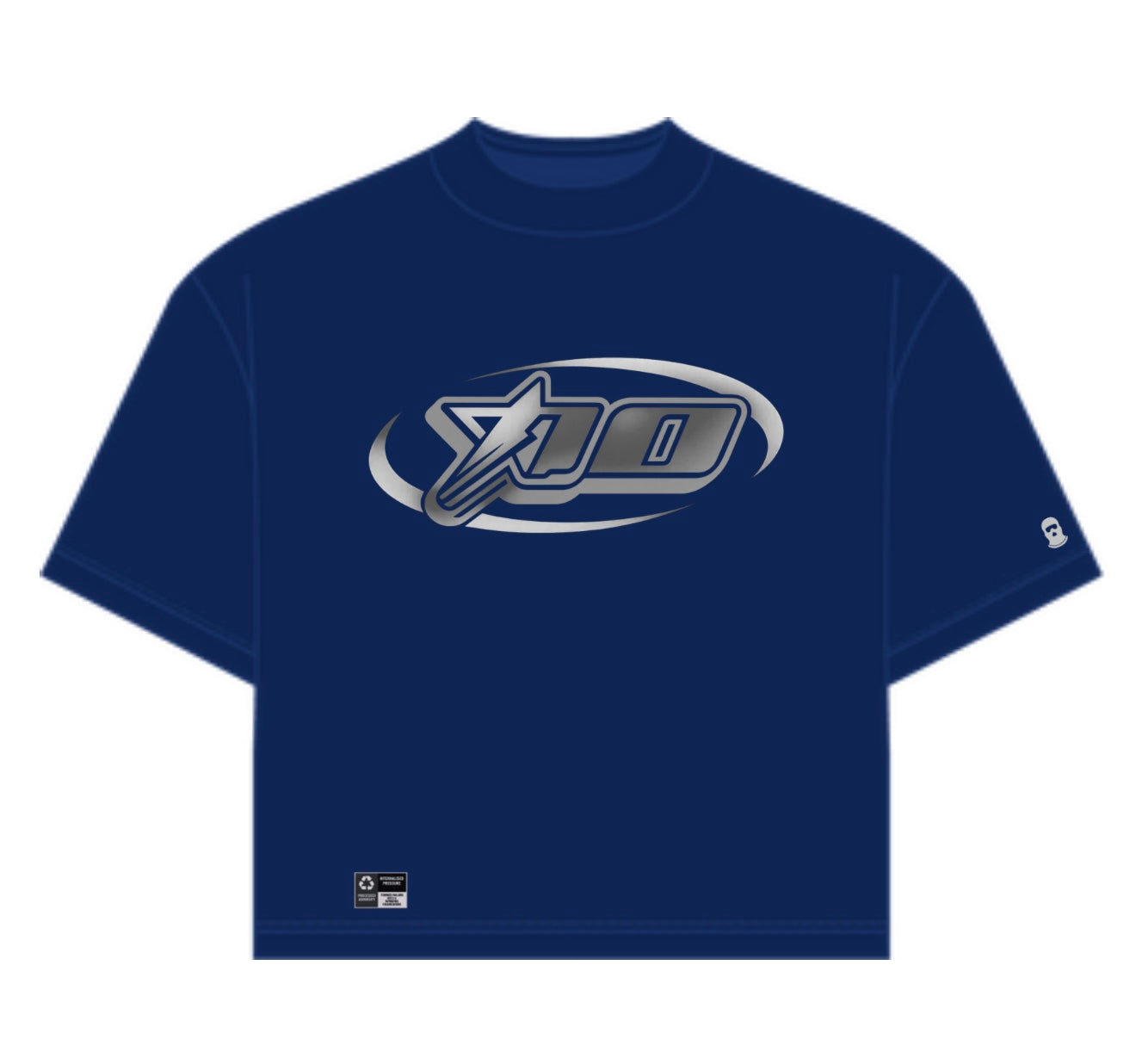 Blue & Silver Alpha Pyrex T-shirt
