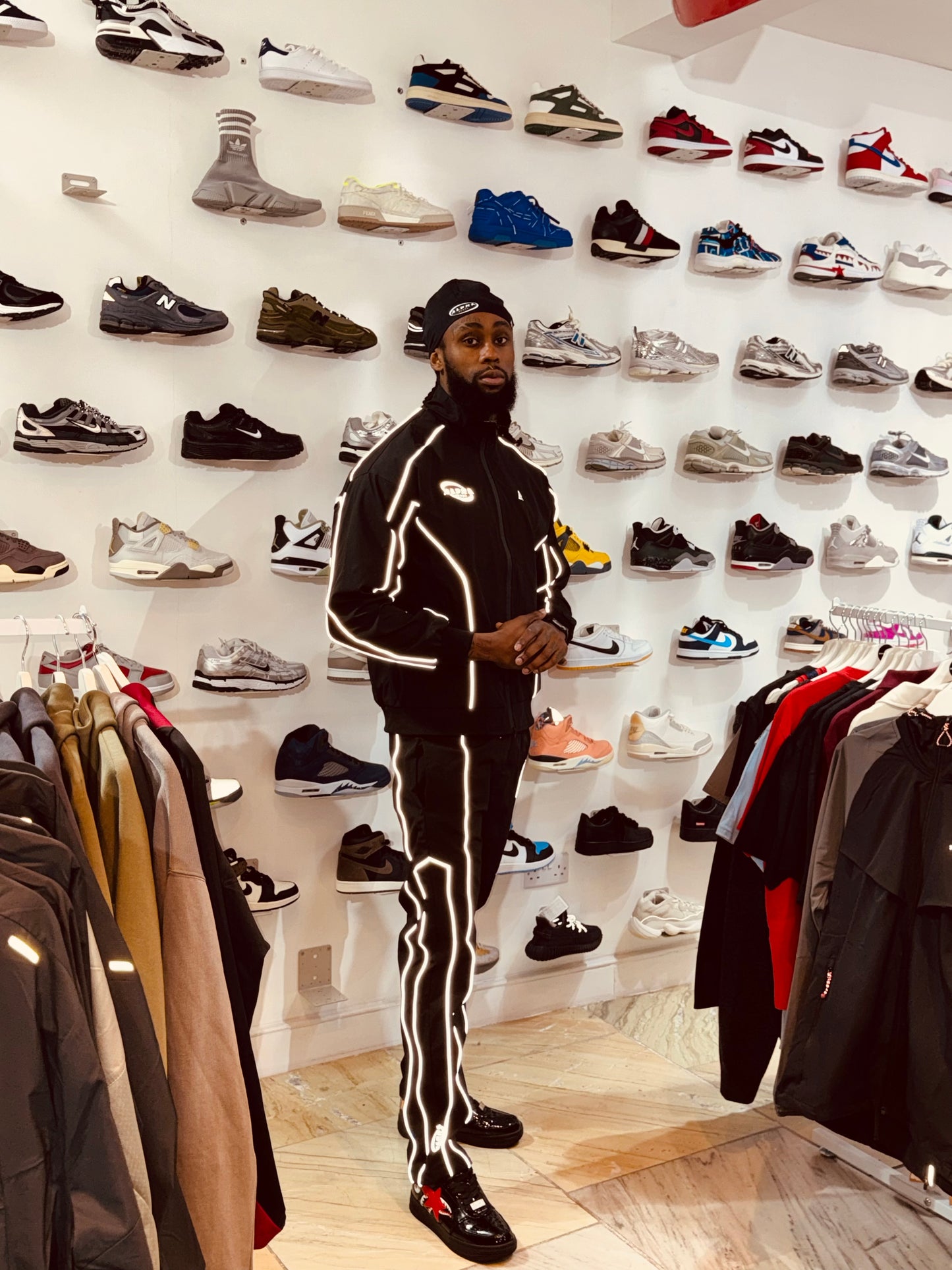 Alpha Pyrex Reflective Tracksuit