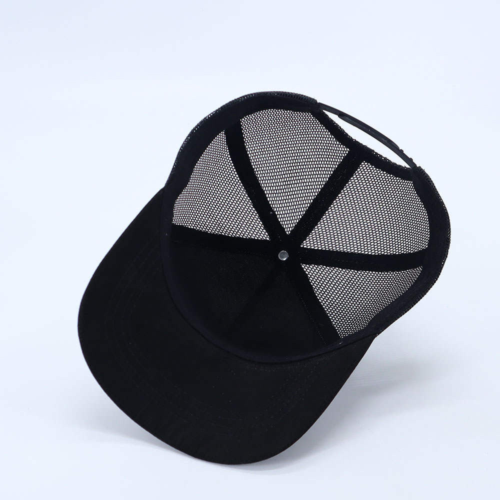 Alpha Black and White Trucker Cap