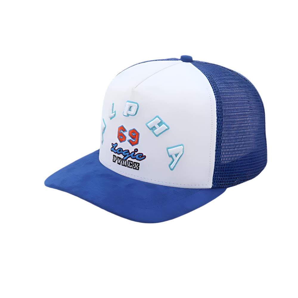 Alpha Pyrex Blue Trucker Cap