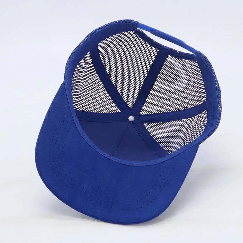 Alpha Pyrex Blue Trucker Cap